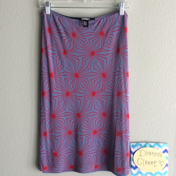 🎉HP🎉 DKNY Women’s Retro Printed Skirt - Picture 2 of 4